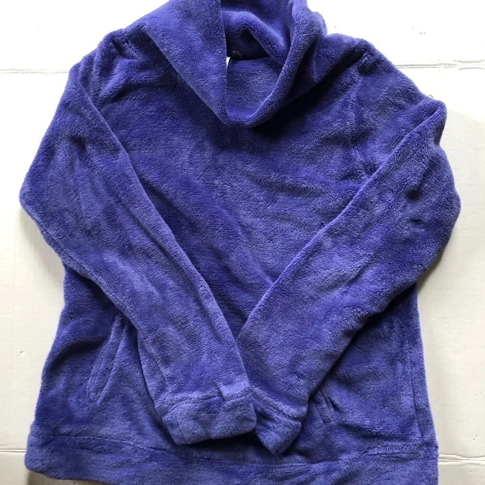 Fuzzy Mockneck  Sweater